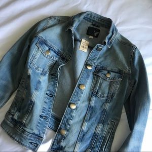 American Eagle Denim X Jacket Medium Indigo